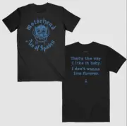 Motorhead - Ace of Spades Lyric T-Shirt, 2 Sided T-Shirt, Gift Shirt, XS to 4XL