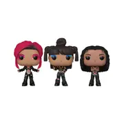 3pc Funko TLC Scrubs Pop Rocks T-Boz/Left Eye/Chilli Vinyl Singer Kids Toy Set
