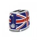 SMEG Toaster Union Jack Genuine Auto Pop-up LED AC100V TSF01 19.8Dx32.5Wx19.5H