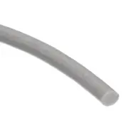 Silicone Foam Seal Strip, 5.5mm OD 2.5m 8ft Silicone Foam Weather Strip Grey