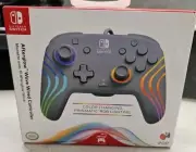 PDP Afterglow Wave Wired LED Controller for Nintendo Switch,OLED - Grey-OPEN BOX