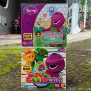 Lot of 2x Barney (2011 & 2014) INDONESIAN Dubbing VCD Video CD SEALED NOS