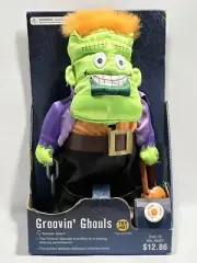 Vintage Gemmy Animated Singing Dancing Groovin’ Ghouls Frankenstein Monster Mash