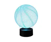 Bedside lamp touch basketball night lamp 3D LED table lamp