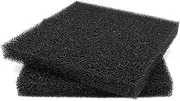 ALEGI 2 Pieces Aquarium Filter Foam Sponges Pad 20 PPI, Fish Tank Bio Sponge Coarse Sheet Filter Media Pad, Cut-to-Size Foam for Pet Filters