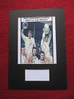 WEST BROMWICH ALBION 1968 FA CUP WINNERS 6 SIGNED MOUNTED PHOTO DISPLAY -REPRINT