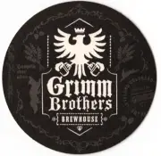 Grimm Brothers Brewhouse Beer Coaster Loveland CO