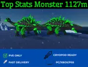 ARK Survival Ascended PvE Top Monster Aberrant Ankylo 1127m PC/XBOX/PS5 anky