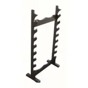 DELUXE WOOD 8-TIER FLOOR OR TABLE MOUNT DISPLAY SWORD KATANA HANGER STAND