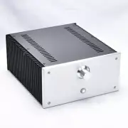 BZ2412B All Aluminum Power Amplifier Chassis Class A Audio Amp Enclosure DIY Box