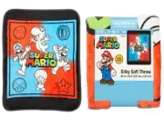 Nintendo Mario Silky Soft Plush Throw - 40 x 50