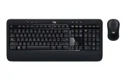 Logitech Advanced Combo Wireless Keyboard and Mouse (920-008701) New