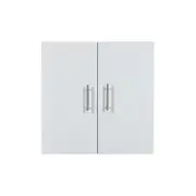 Bedford 600 x 600 x 300mm White 2 Door High Moisture Resistant Wall Cabinet