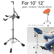 10 12" Foldable Floor Jazz Snare Dumb Drum Stand Adjustable Height Tripod Holder