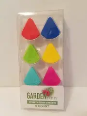 Wine Glass Markers Silicone Party Set of 6 Fun Watermelon Backyard Barware