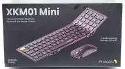 ProtoArc XKM01 Mini Foldable Compact Bluetooth Keyboard And Mouse Combo