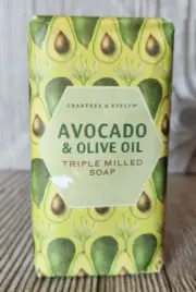 Crabtree & Evelyn Avocado & Olive Oil Triple Milled Soap 5.57oz