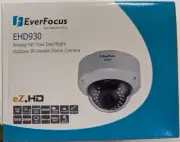 EverFocus EHD930 Analog HD True Day/Night Outdoor IR Vandal Dome Camera