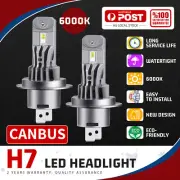 H7 LED HID Headlights Driving Lamp Globes For Ford Territory SZ2011-2017 HALOGEN (for: Ford)