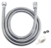 Shower Hose 59 inches Shower Hose Replacement Stainless Steel Hand Held Showe...