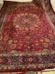 Extra Large Oriental Persian Hand Knotted Wool Floor Rug Carpet 395x295 cm,