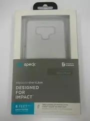 Speck Presidio Stay Clear Series for Samsung Galaxy Note 9 - Clear