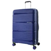 Pierre Cardin 4 Wheel Normandy Large Hard-Shell Travel Suitcase 73cm Navy