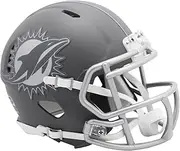 NFL Mini Speed Helmet Miami Dolphins Slate Collection Edition Football Helmet