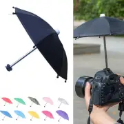 Bright Red Camera Sun Umbrella for Sunshade and Sunscreen (Bright Red)