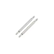 Spring Bar Pins 18mmx1.5mm Double Fringe 316 Stainless Steel for Watch Band 2Pcs