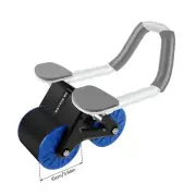 Ab Roller Wheel 4D Abs Roller with Elbow Support Ergonomic Exercise Wheels EmDDv
