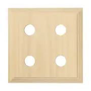 5425 Switch Socket Block Classic Quad Pine H155xL155mm