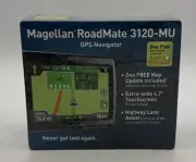 Magellan RoadMate 3120-MU 4.7 Inch GPS Navigator Brand New Sealed Free Shipping
