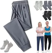 [Drakonas] Comfys fit Women Quick Drying Pants,StretchActive - Unisex Ultra Stretch Quick Drying Pants