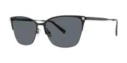 Vera Wang Aisha Black Men's Sunglasses Black Size 55