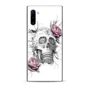 Skins Decal Wrap for Samsung Galaxy Note 10 Roses in Skull