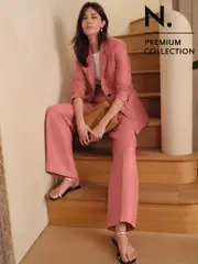 Pink N Premium 100% Linen Blazer (AU2960) | $206