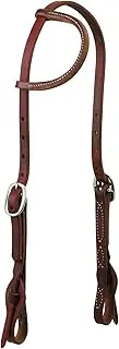 Weaver Leather Working Cowboy Quick Change Headstall, Golden Chestnut