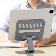 Ergonomic Notebook Holder Laptop Stand with Heat Dissipation AntiSlip Pad Base