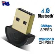 [BLUETOOTH-4.0-ROU] USB Bluetooth V4.0 mini Dongle Wireless Adapter 3Mbps PC Laptop Win7/8/10 XP CSR