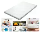 5cm Bedding Cool Gel Memory Foam Mattress Topper w/ Washable Bamboo Cover Single