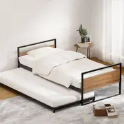 Trundle Single Bed Frame