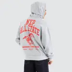 [Nena and Pasadena] Pack Box Fit Hoodie Grey Marle