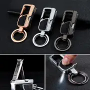 Key Chain Ring with LED Light Keyring Holder Keyfob Fit For All Vehicle Models (for: Renault)