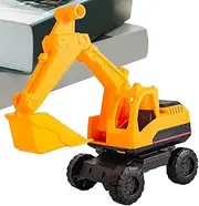 Construction Truck Toys - Educational Toys Construction Trucks Pull Back Car | Interactive Games Bulldozer Excavator Preschool Learning Activities, Toddler Games for Boys Girls