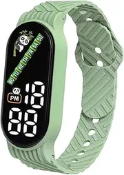 Touchscreen, Waterproof Digital Wrist, Kids Smart with Alarm Clock and Clear Display, Lightweight Activity Trackerr, Portable Fitness for Indoor Outdoor