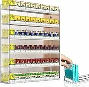 Cigarette Exhibitor - Cigarette Exhibition Shelf Mounted On The Wall, Automatic Cigarette Display, Transparent Acrylic Cigarette Support (37.5x28.4x24.5cm)
