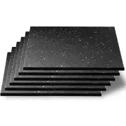 CD 15mm Thick High-Density Gym Floor Protection Mats Tiles-Noise Shock Absorbing