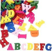 QUMIIRITY Wood Letters for Crafts Wooden Letters Set 26 Wooden Letters Decorative Wooden Alphabet Blocks