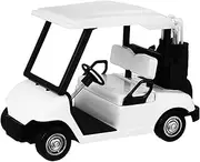 Kisangel Metal Car Figurine Miniature Golf Cart Toy Mini Buggy Kids Car Model Alloy Child Decor